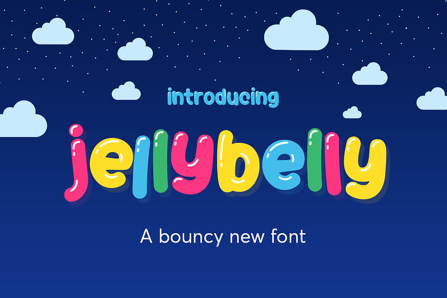 JellyBelly Font in Display Fonts - product preview 8