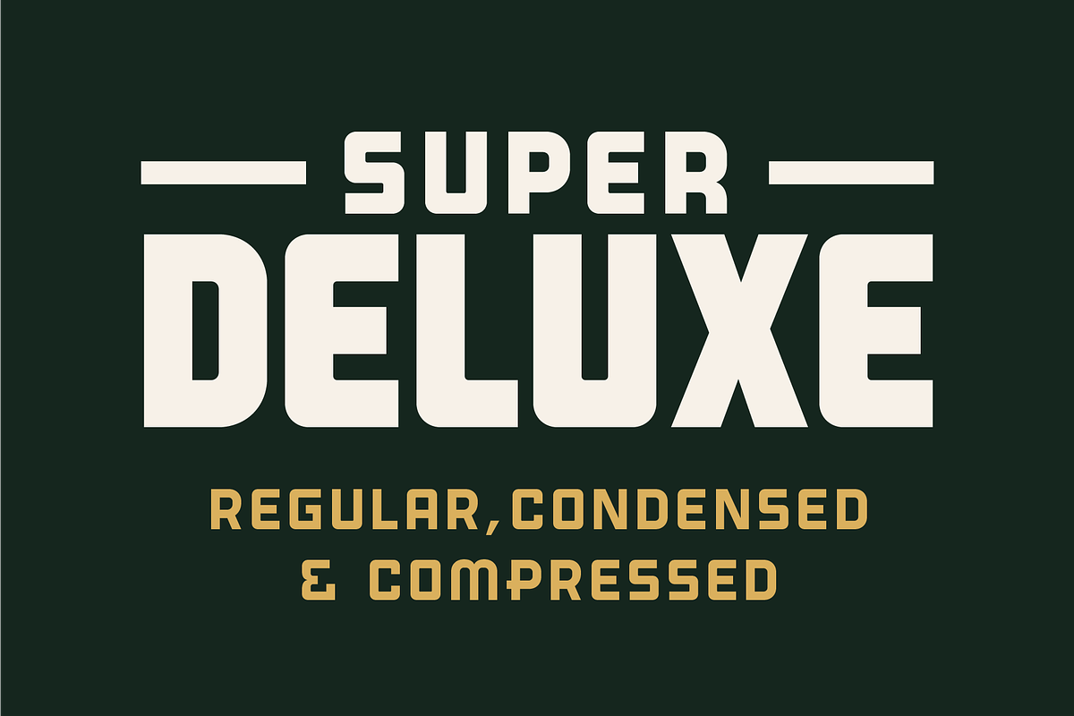 Super Deluxe Display in Display Fonts - product preview 8