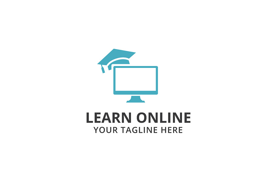 Learn Online Logo Template