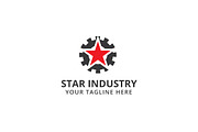 Star Industry Logo Template