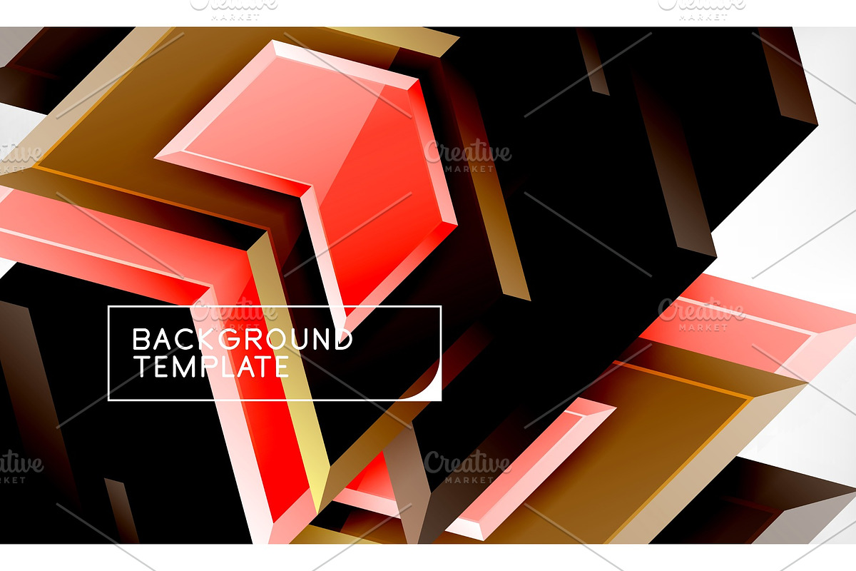 Arrow geometrical abstract in Illustrations - product preview 8