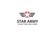 Star Army Logo Template