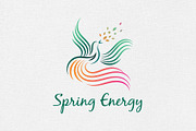 Spring Energy Logo Template