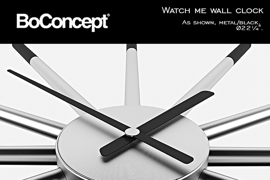 Boconcept Watch Me Wall Clock in Electronics - product preview 8