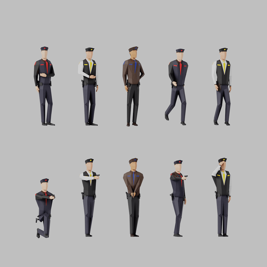 Police Men in People - product preview 1