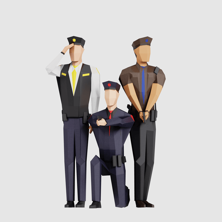 Police Men in People - product preview 2