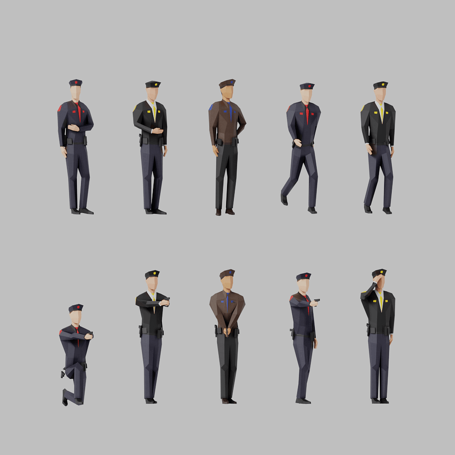 Police Men in People - product preview 3