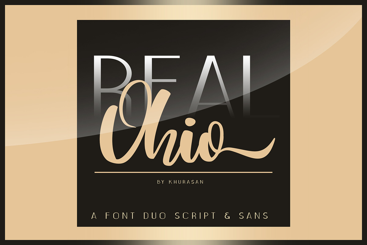 Real Ohio Font Duo in Script Fonts - product preview 8