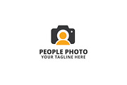 People Photo Logo Template