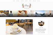 Rosy- Beautiful WordPress Blog Theme