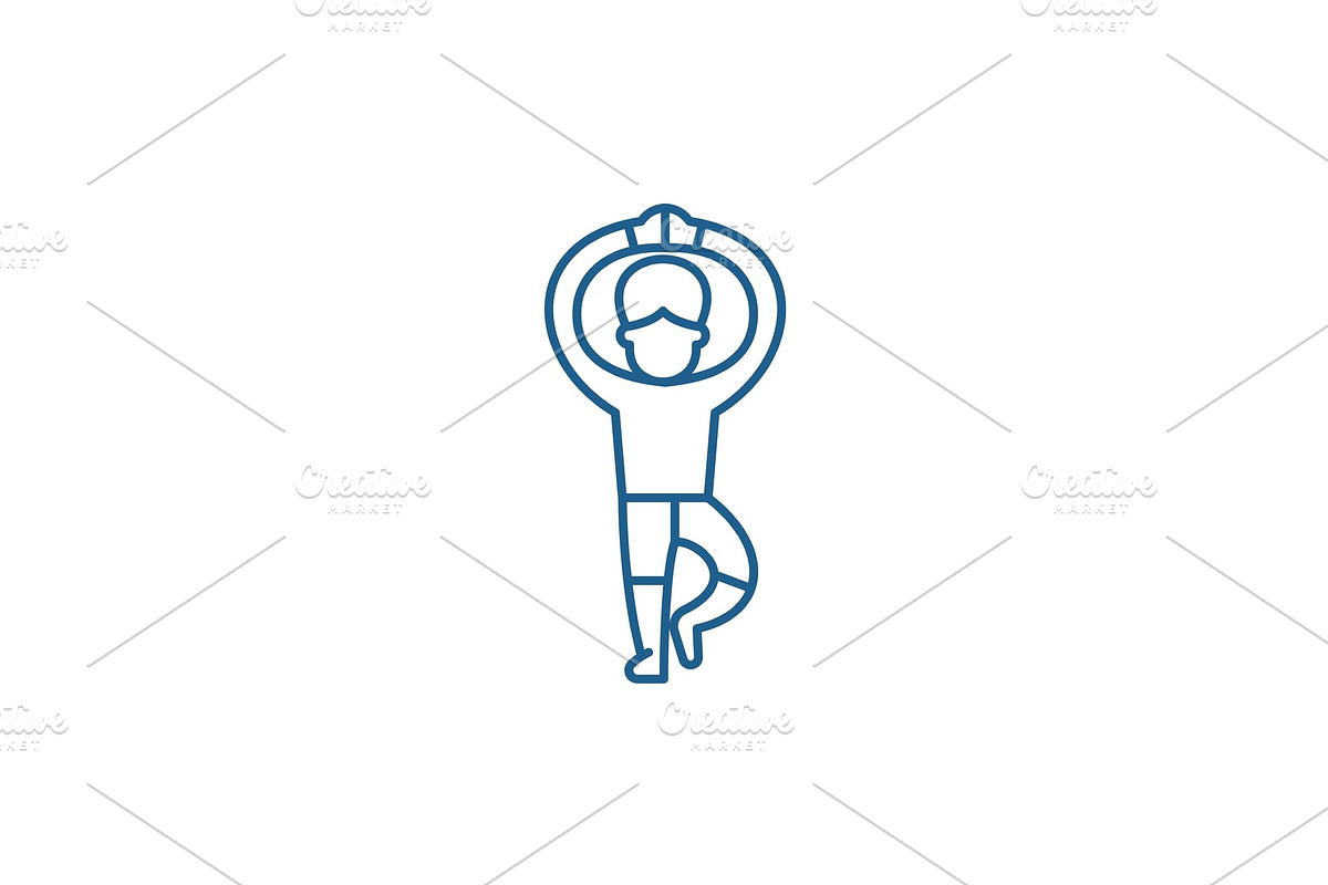 Ballet line icon concept. Ballet in Illustrations - product preview 8