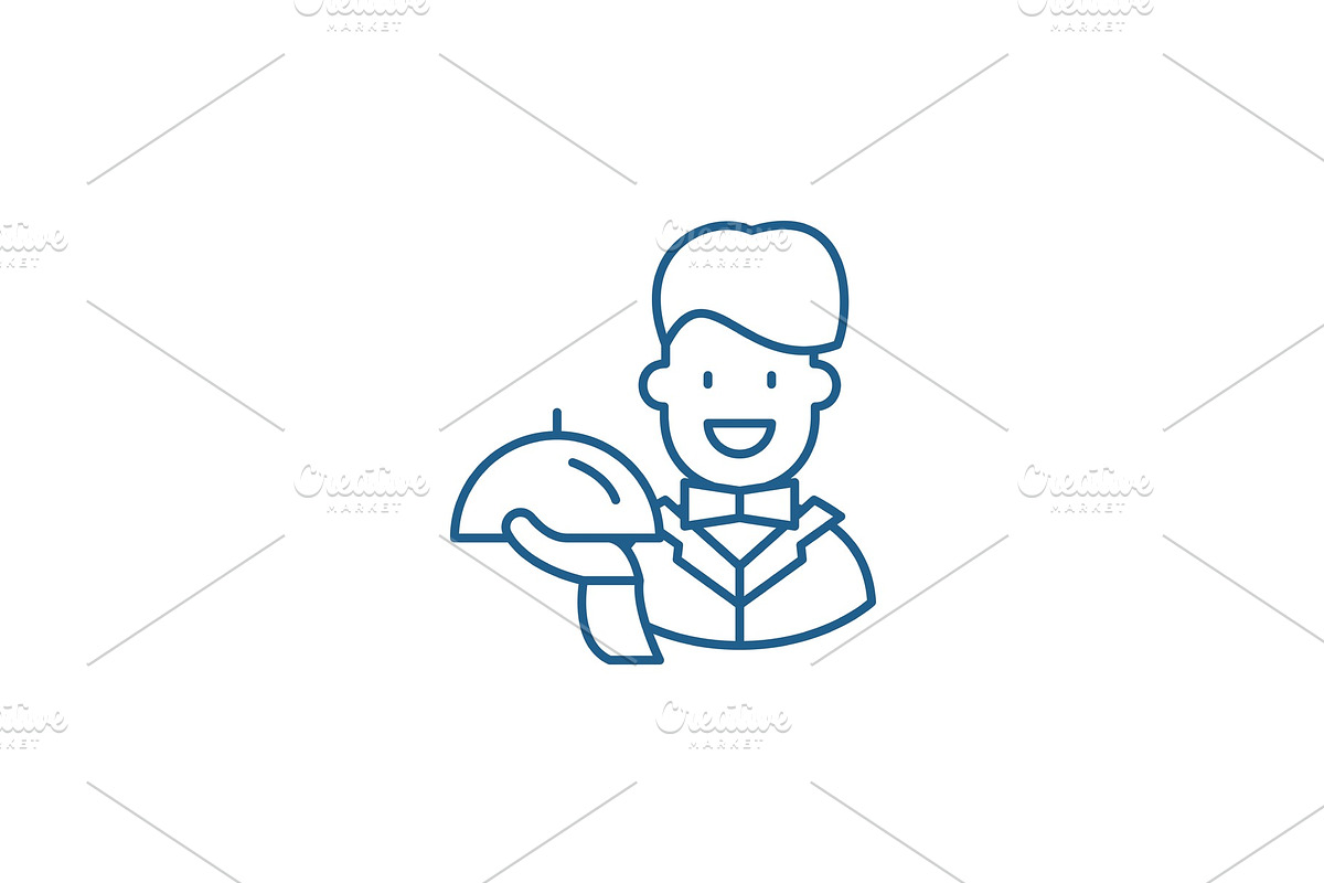 Best service line icon concept. Best in Illustrations - product preview 8