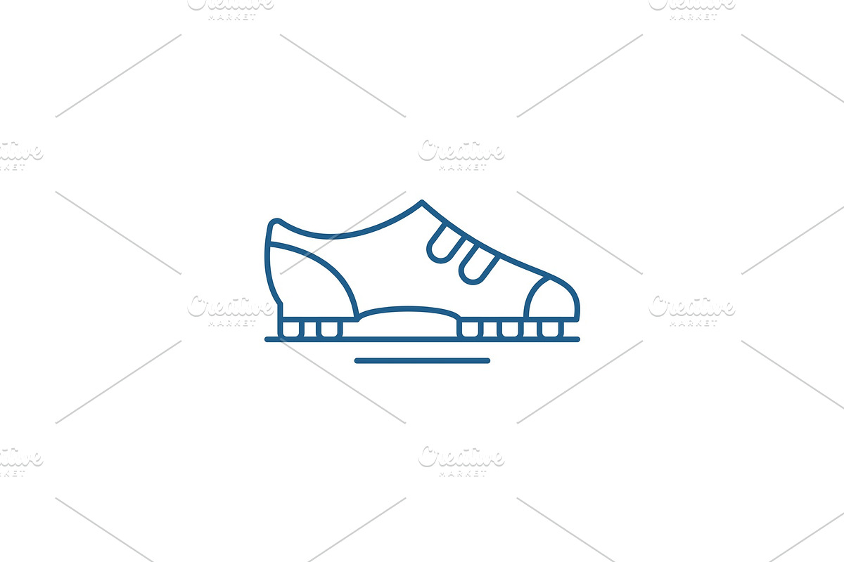 Boots line icon concept. Boots flat in Illustrations - product preview 8