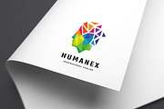 Human Pixel Logo