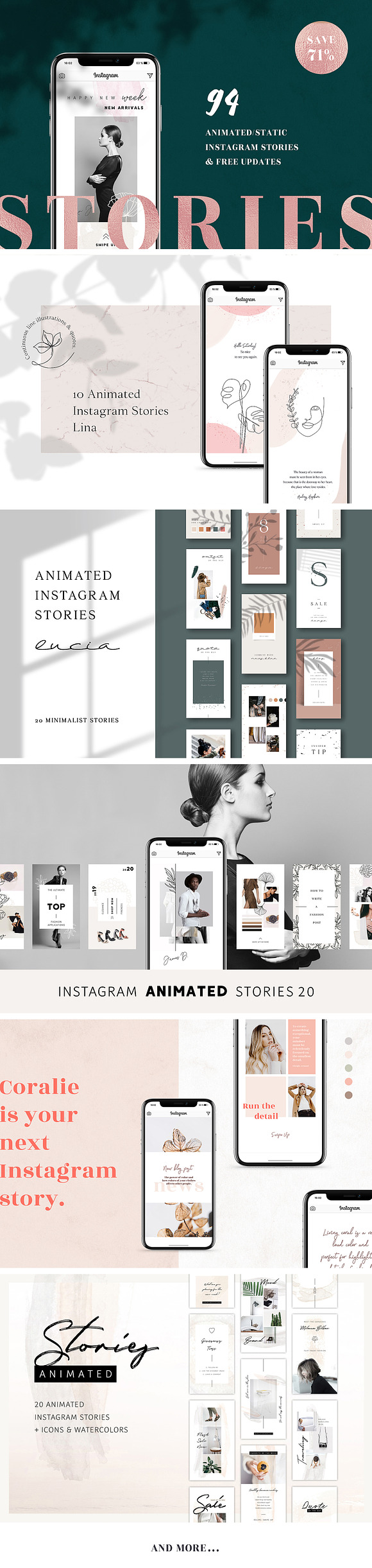 ENTIRE Stories – Instagram Templates in Instagram Templates - product preview 8