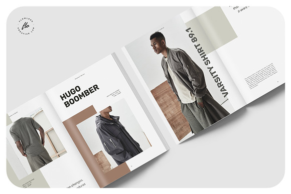 SUMMER Menswear Collection Catalog in Magazine Templates - product preview 2