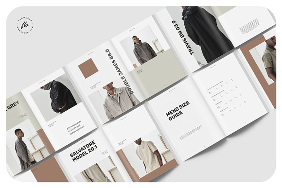 SUMMER Menswear Collection Catalog in Magazine Templates - product preview 4