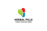 Herbal Pills Logo Template