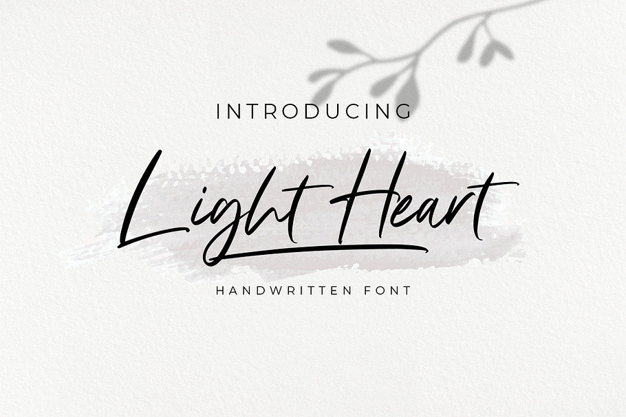 Light Heart in Script Fonts - product preview 8