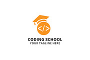 Coding School Logo Template