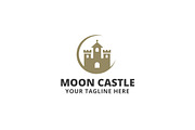 Moon Castle Logo Template