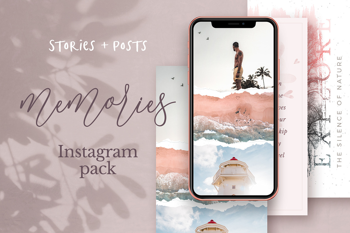 Memories Instagram Pack in Instagram Templates - product preview 8