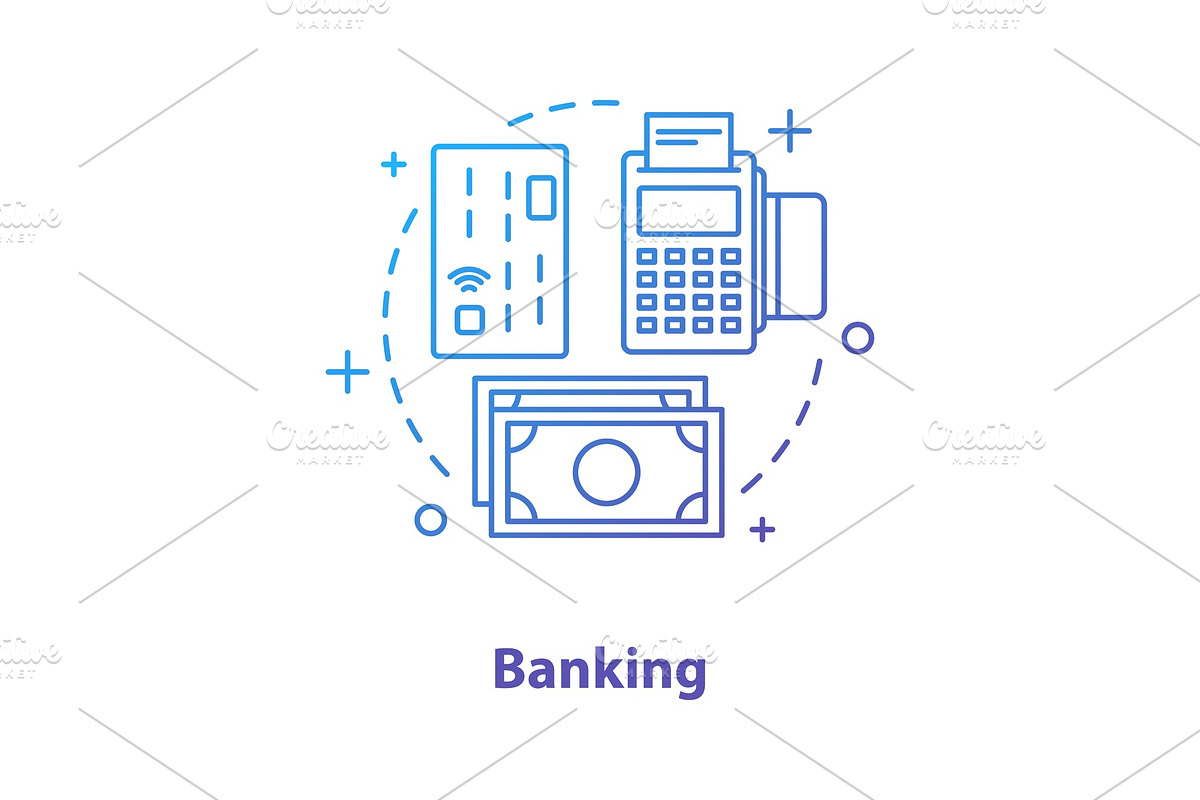 Banking concept icon in Icons - product preview 8
