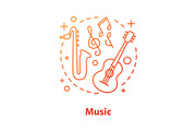 Music concept icon