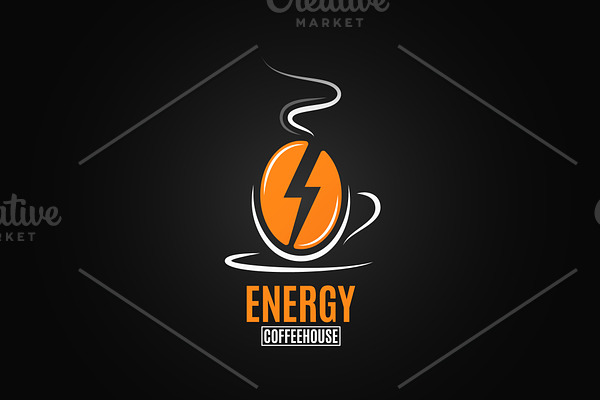 Coffee bean desi. Coffee energy