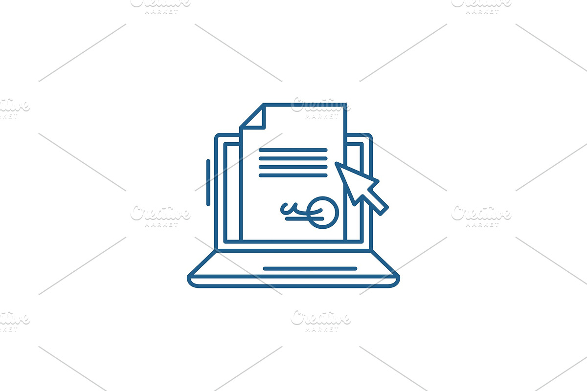 Electronic signature of the contract in Illustrations - product preview 8