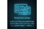 Responsive website design icon