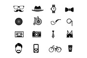 16 Hipster Icons