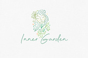 Inner Garden Logo Template