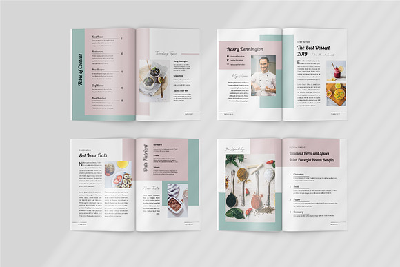 My Tasty One Food Catalogue in Magazine Templates - product preview 4
