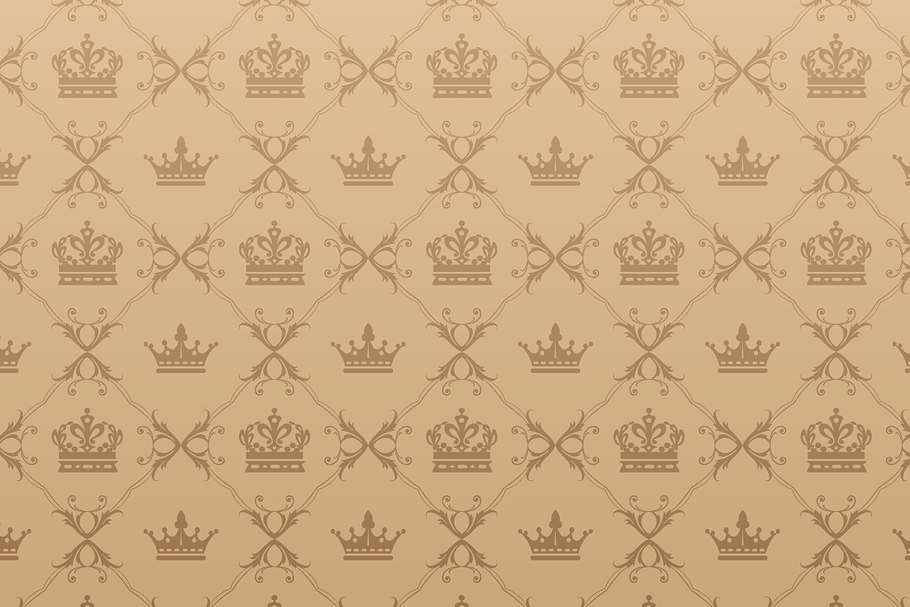 Royal Background Vector in Patterns - product preview 8