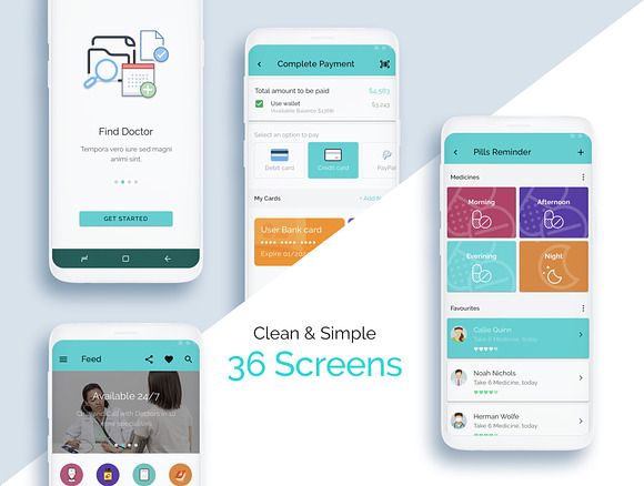 Assistenza Medical in App Templates - product preview 1