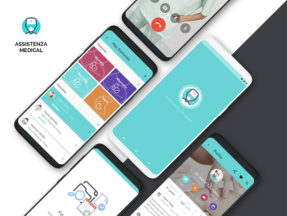 Assistenza Medical in App Templates - product preview 3