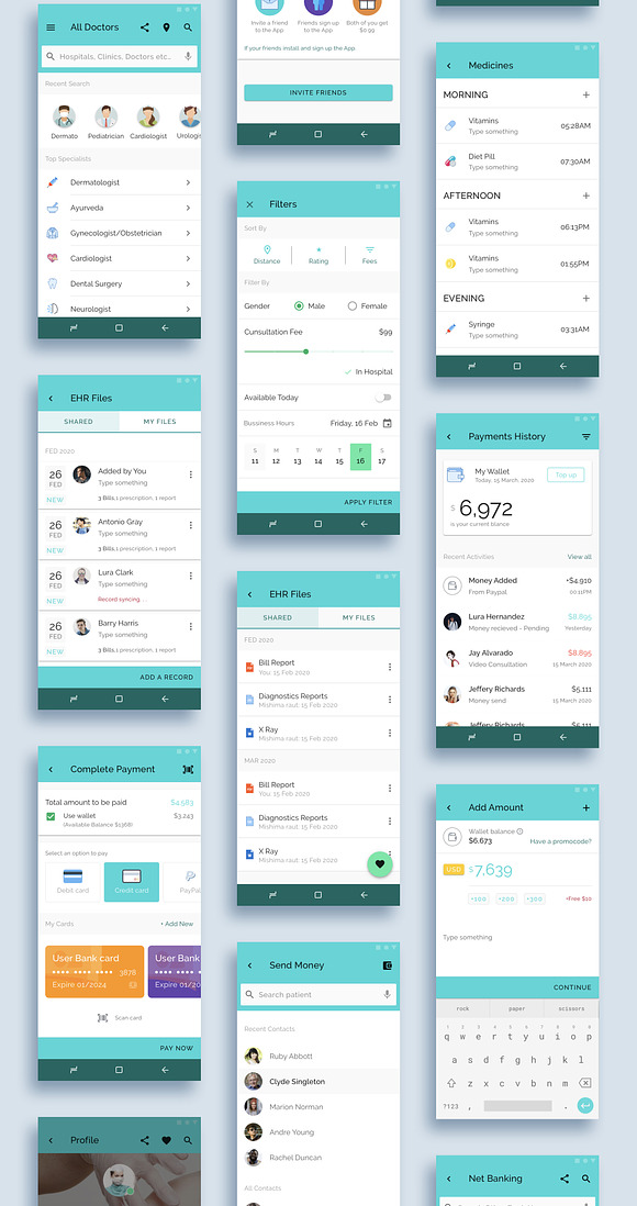 Assistenza Medical in App Templates - product preview 9