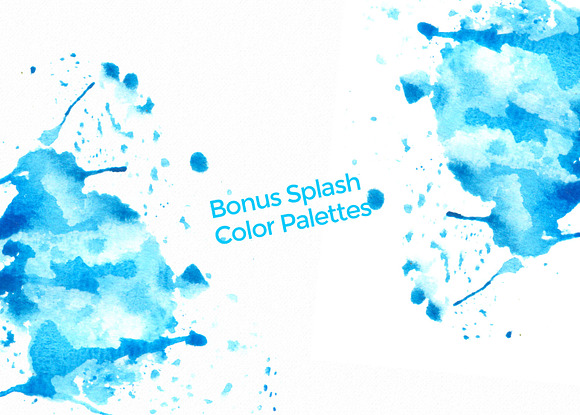 Butterfly Pea Flower Watercolor in Objects - product preview 4