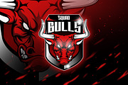 Bulls - Mascot & Esport Logo