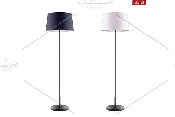 Classic Floor Lamp with Shade