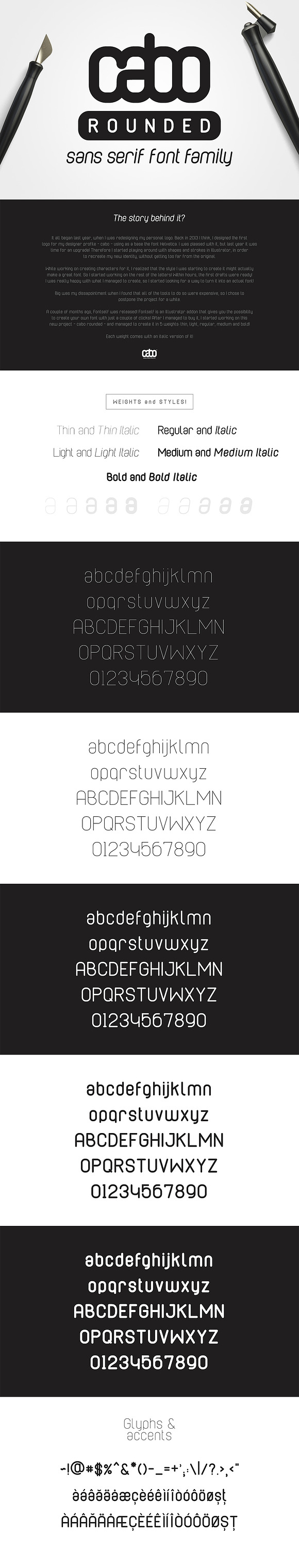 Cabo Rounded and Slab - Font Duo in Slab Serif Fonts - product preview 1