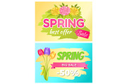 Best Offer Spring Sale Advertisement