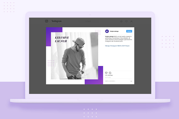 BePro - Social Media Design in Instagram Templates - product preview 1