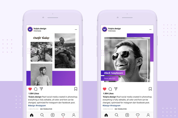 BePro - Social Media Design in Instagram Templates - product preview 2