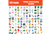 Set of 120 icons