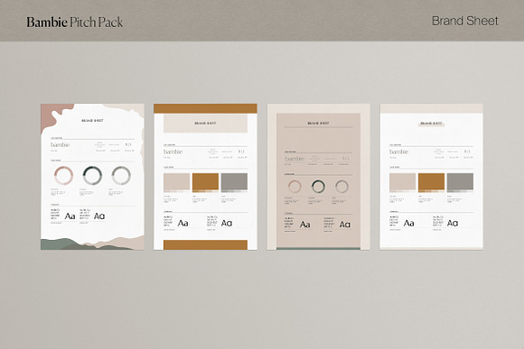 Bambie Pitch Pack in Letter Templates - product preview 8