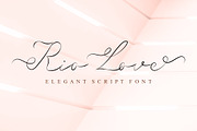 Rio Love | Signature Script Font
