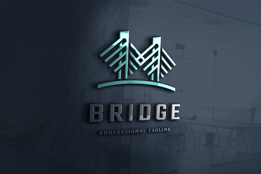 Bridge Logo in Logo Templates - product preview 8