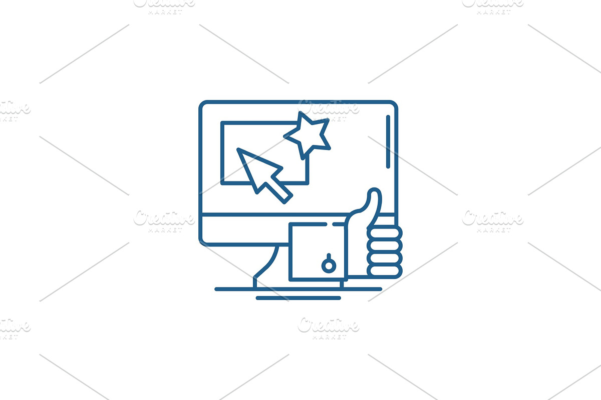 Great choice line icon concept in Illustrations - product preview 8